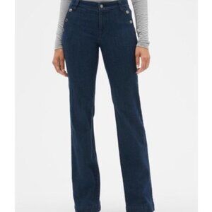 GAP WIDE LEG JEANS SIZE 8